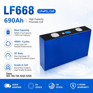 Nouvelle Batterie Lithium-Ion Prismatique LifePo4 Docan <span class=keywords><strong>E</strong></span> V <span class=keywords><strong>E</strong></span> 3.2V LF668 668Ah 690Ah+ 700Ah 2C à Décharge Élevé<span class=keywords><strong>e</strong></span> pour Véhicules Électriques et Chariots Élévateurs - Product Image 1
