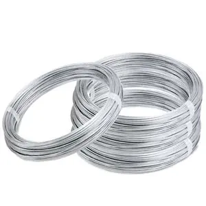 Bwg 8-Bwg 22 1.2mm 1.45mm Electro High Quality Zinc Coated Ms Carbon Steel Galvanized Iron Wire