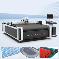 Máquina de Corte de Alfombras CNC AOL con Cuchilla Oscilante para Alfombras, Tapetes y Césped Artificial