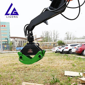 Bos Grijpen Hydraulische <span class=keywords><strong>Log</strong></span> Grijper Voor 3-5 Ton Mini Graafmachines Met Motor Ce Gecertificeerd Voor Houtbelasting - Product Image 6
