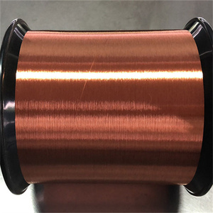 Fil de cuivre rond émaillé Awg42 0,063 mm Uew pour bobinage d'aimants de transformateur - Product Image 2