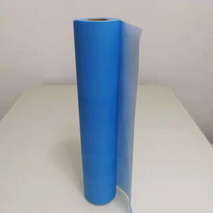 Rouleau de drap de lit jetable imperméable bleu 1003 fabriqué à Cangzhou pour usage médical - Product Image 1