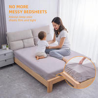 Attaches de drap-housse avec sangle de verrouillage pour coins – Clips de maintien de drap pour matelas de grande taille pour literie