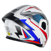 Casque intelligent certifié DOT en ABS, léger, modulaire, anti-buée, double visière, casque intégral pour moto, casque rabattable