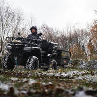 Remorque de jardin pour VTT et quad