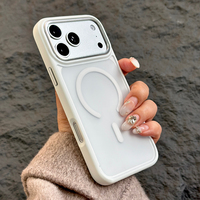 Étui de téléphone magnétique antichoc JOYPORODO B440 effet mat pour iPhone 17 Pro Max – Coque de protection tendance pour affaires