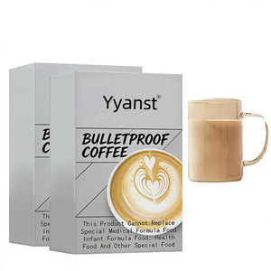 Café instantané minceur OEM/ODM, saveur neutre, perte de poids, qualité A+, boîte de 80g, épices et herbes aromatisées, vente chaude - Product Image 1