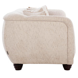 Sofá de 2 Plazas Estilo Malanga de Lujo en Oferta, con Espuma de Alta Densidad para Sala de Estar, Oficina, Recepción, Vestíbulo de Hotel - Product Image 2