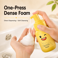 Nettoyant moussant pour le visage pour enfants, nettoyant facial doux aux acides aminés, soin de la peau pour bébés, marque privée