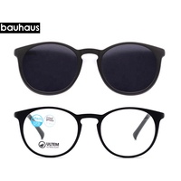 RS010 Cadre de lunettes rond Ultem délicat avec clip magnétique sur les lunettes de soleil