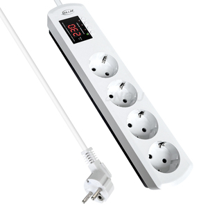 Multiprise de protection pour climatiseur JIUJI 3200W avec récupération automatique, protection contre les surtensions et les sous-tensions, prise prête à l'emploi - Product Image 5