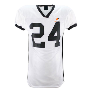 Uniforme de football américain personnalisé par sublimation, 100 % polyester, manches courtes, meilleur fabricant, ensemble de football américain - Product Image 2