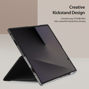 เคสโทรศัพท์แบบกระเป๋าใส่บัตร เหมาะสำหรับโทรศัพท์ Z Fold8 ultra แบบพับได้ พร้อมช่องใส่บัตร ฝาพับแบบธุรกิจ  วัสดุหนัง - Product Image 1