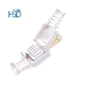 Toolless không được che chở <span class=keywords><strong>Ethernet</strong></span> mạng nữ nối 8 pin RJ45 cho Cat5 Tương thích với <span class=keywords><strong>8P8C</strong></span> nam Modular cắm - Product Image 2