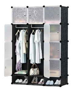 Armadio a Cubi in Plastica per Bambini all'Ingrosso di Fabbrica Montaggio Semplice Mobile Contenitore Pieghevole per Neonati Guardaroba per Casa e Camera da Letto - Product Image 3