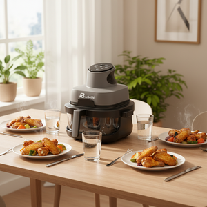 AnbolifeNinj Nuova <span class=keywords><strong>Friggitrice</strong></span> <span class=keywords><strong>ad</strong></span> <span class=keywords><strong>Aria</strong></span> Elettrica in Vetro all'Ingrosso con Pentola in Vetro Sostituibile, Posizionabile nel Frigorifero e Utilizzabile Come <span class=keywords><strong>Friggitrice</strong></span> <span class=keywords><strong>ad</strong></span> <span class=keywords><strong>Aria</strong></span> - Product Image 6