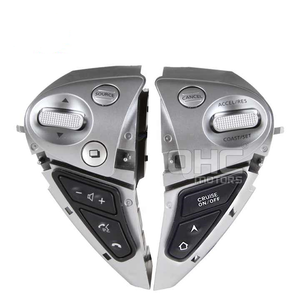 Volant Télécommande Commutateur Fit pour NISSAN SYLPHY JUKE 12-18 <span class=keywords><strong>Voiture</strong></span> Volant Régulateur de vitesse Commutateurs Audio - Product Image 1