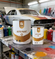 Peinture automobile haute couvrance, couleur unie, couleur nacrée métallique, peinture spéciale pour la rénovation automobile