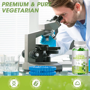 OEM Private Label Zitrus-Bergamotte-Gummis Nahrungsergänzungsmittel zur Immununterstützung Gesundes Altern Vegane Gummis 60 Stück Limetten-Geschmack - Product Image 4