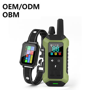 Valla Electrónica Inalámbrica para Perros con GPS Recargable, Pantalla a Color, Radio Ajustable de 25-2133 Metros, Resistente al Agua IP67, Anti Ladridos - Product Image 1