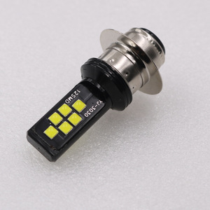 H6M P15D 12-LED 3030 Luz diurna LED, luz de freno, bombilla LED para faro de motocicleta - Product Image 4