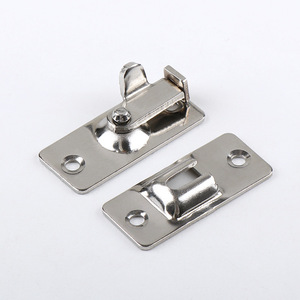 JINNATE <b>Sliding</b> Door Latch Stainless Steel 90 Degree Right Angle Lock Kitchen Hardware Furniture Door Accessory - Product Image 3
