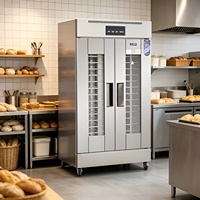 Étuve de fermentation à eau en acier inoxydable haute performance à 32 plateaux pour boulangerie, pain et pâtisserie