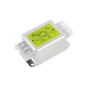 Insérez la connexion monophasé AC 220V Purification Anti-interférence EMI Filtre CW4L2-10A/20A/30A-R Filtre d'alimentation