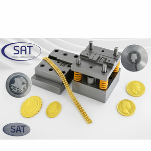 Moules de frappe personnalisés pour pièces de monnaie en or et argent SAT, pour machines de découpe, Afrique du Sud, Malaisie, New York, Pérou - Product Image 1