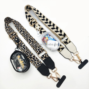 Hot Portable Mobile Phone Lanyard Zipper Bag Correa extraíble hecha de poliéster duradero - Product Image 2