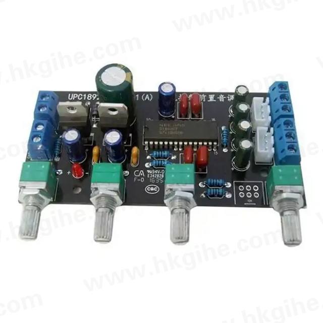 wholesale UPC1892 Preamplifier Tone Control Board Kits Speaker Amplifiers DIY Mini Preamp Treble Bass adjust hot sell
