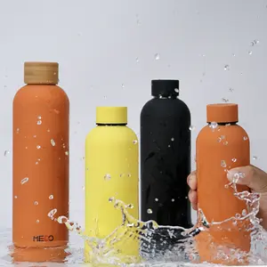 double wall stainless steel cup insulated drink bottle tumbler water bottle 500 ml thermal