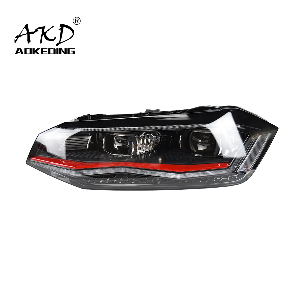 Head Lamp for Polo Headlights 2019-2020 New Polo LED Headlight DRL Low Beam High Beam LED Projector Lens automotive accessories
