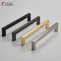 Oukali Style américain Zinc 128mm 160mm 192mm quincaillerie armoire tirer meubles placard tiroir poignée boutons