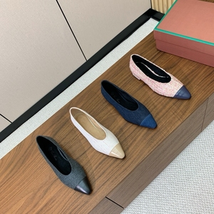 Giày nữ mũi nhọn kiểu dáng thời trang, chất liệu da thật nguyên bản của Ý, kiểu may tinh tế. - Product Image 1