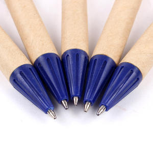 New Promotional Gift Biodegradable Recycled Paper Ball <b>Pen</b> Custom logo Eco-friendly Click <b>Pen</b> - Product Image 2