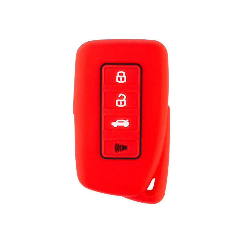 최신 모델 스마트 원격 자동차 키 실리콘 케이스 키 보호 커버