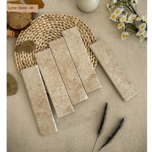 Pietra di Lyme Vintage mattoni fatti a mano 50x200mm lungo pietra piccola parete di fondo Bar per la progettazione di negozi di abbigliamento moderno - Product Image 3