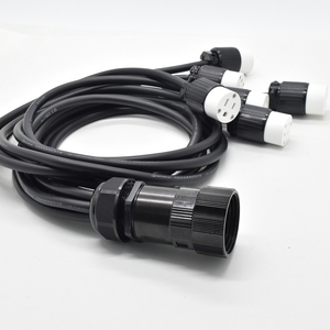 Split-Kabel 15A 6 Schaltung Ausbruch Edison-Stecker zu Socapex 19-Pin-Männlich-Anschluss - Product Image 4