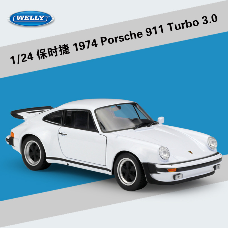 1974 pors-che 9-11 tu-rbo blanc