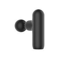 Mini pistolet de massage à percussion pour tissus profonds, 6 vitesses, moteur sans balais, appareil portatif de récupération musculaire pour la relaxation