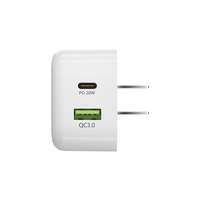 Adaptateur de chargeur mural Offres Spéciales 20W Type-C EU/US certifié CE FCC ROHS pour prise britannique compatible avec 14 téléphones Pro et mobiles