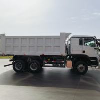 Camion benne basculante blanc SINOTRUK Howo TX 371ch 6x4 10 roues 60 tonnes, modèle 2025, neuf, à vendre en Chine