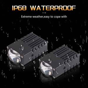 Đèn pha chiếu sáng ô tô Sanvi sản phẩm mới U39 Mini Grille Projector Lens, lắp đặt không mất mát, hệ thống chiếu sáng xe hơi - Product Image 6