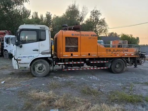 Bomba de hormigón Zoomlion de línea estacionaria de transporte de bajo precio usada bomba de ciudad montada en camión para obras de construcción más pequeñas - Product Image 2