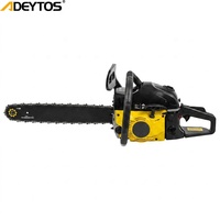 Tronçonneuse à perche à essence ADEYTOS personnalisée 52CC 5200 professionnelle 2.2kw avec moteur sans balais, pour usage industriel et bricolage, garantie 1 an, ODM OEM