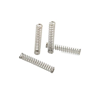 Kunden spezifische zylindrische Flachdrahtspulen-Druck feder aus Edelstahl - Product Image 1