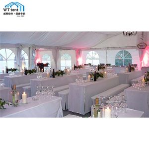 Chapiteau de tente d'entrepôt de matériel de location de mariage 18x30m Tente de luxe extérieure Tentes de luxe extérieure Marque de fournisseur de complexe hôtelier - Product Image 5