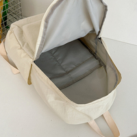 Sac à dos cartable léger multi-poches avec logo de marque personnalisé pour étudiants cartable sac à dos universitaire décontracté en nylon