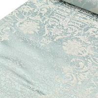 Tissu Jacquard Damassé M&Y pour Rideaux, Décoration Intérieure, Chaise Bleue, Bazin Africain pour Hommes, Sac à Main Jaune Nigérian, Sac à Main Chinois